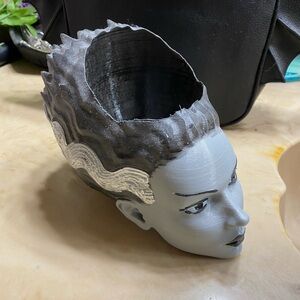 Bride of Frankenstein Succulent Planter